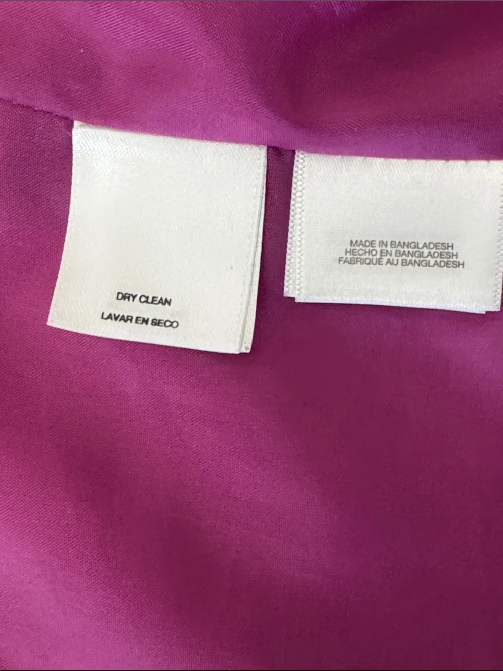 Kasper Women's Fuchsia Open-Front Blazer with Zip Pockets - Picture 4 of 4